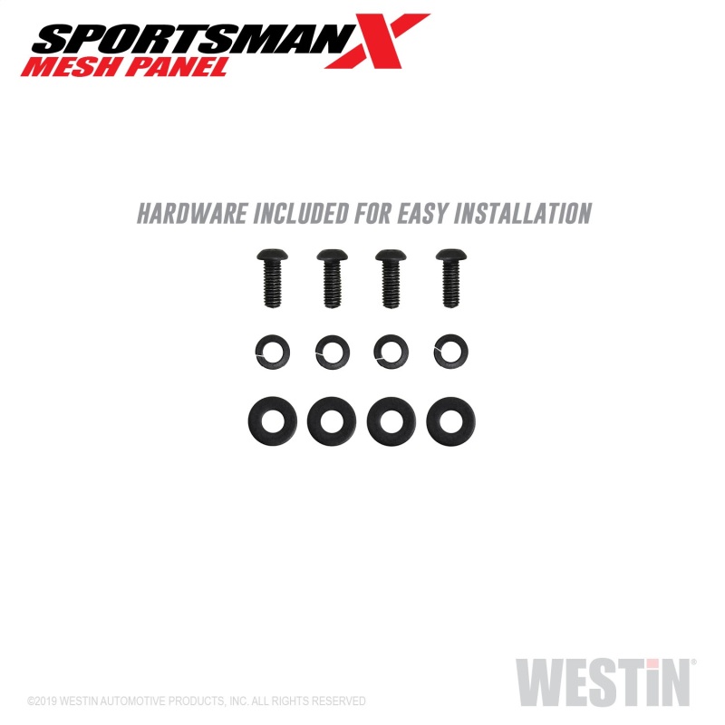 Westin 2005-2020 Chevrolet/Nissan/Toyota Sportsman X Mesh Panel (Textured Black) thumbnail 5