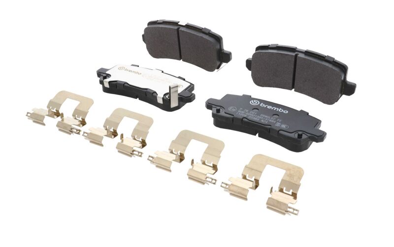 Brembo OE 17-20 Acura MDX/14-20 RLX/15-20 TLX/18-24 Honda Odyssey PRIME Low-Met Brake Pad - Rear thumbnail 7