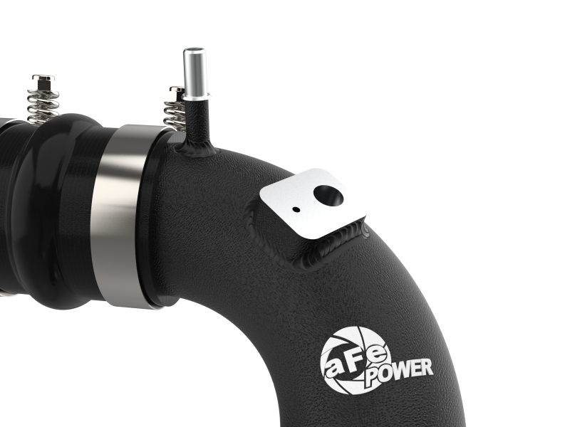 BladeRunner 3 IN Aluminum Cold Charge Pipe Black