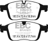 EBC Redstuff Brake Pad Sets