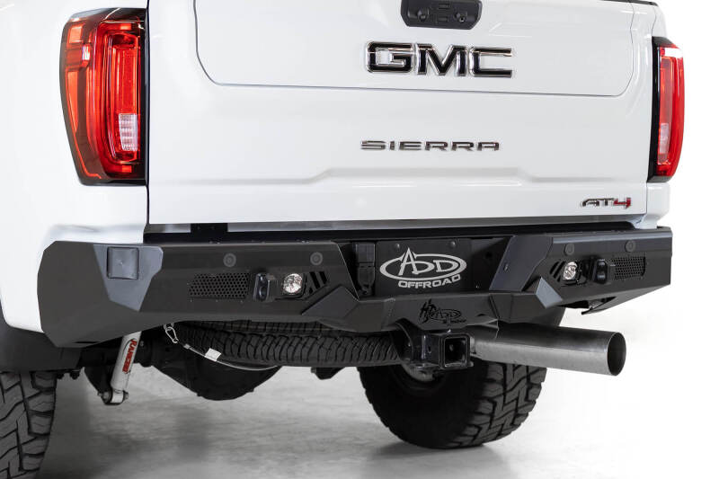 Addictive Desert Designs 2020 GM Sierra/Silverado 2500 Bomber HD Rear Bumper w/ Blind Spot Mounts thumbnail 9