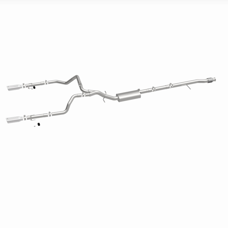 MagnaFlow 2019 Chevy Silverado 1500 V8 5.3L/V6 4.3 Street Series Dual Exit Exhaust w/ Polished Tips thumbnail 9