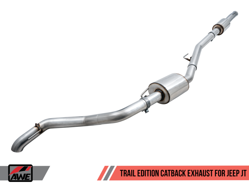 AWE Tuning 20-21 Jeep Gladiator JT 3.6L Trail Edition Cat-Back Exhaust thumbnail 2