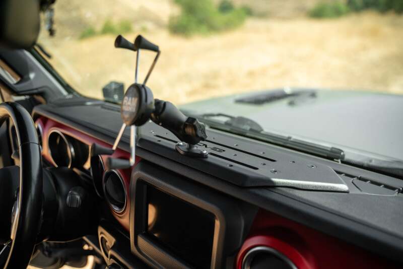 DV8 Offroad 18-23 Jeep Wrangler JL/20-23 Gladiator JT Device Dash Mount V2 thumbnail 6