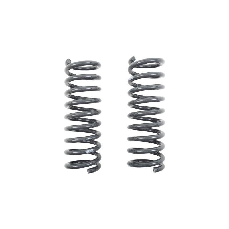 Belltech Muscle Car Coil Springs 5130 Lowering Springs, Front, Silver Powdercoated, Chevy, Pontiac, 1.0 in. Drop, Pair