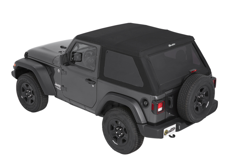 Bestop 18-26 Jeep Wrangler JL 2-Door Trektop (Premium Black Twill)
Trektop