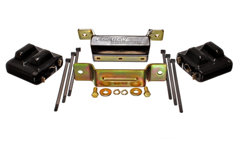 Energy Suspension 88-94 GM Blazer 4WD K Series Black Motor and Transmission Mounts; Zinc Finish thumbnail 2