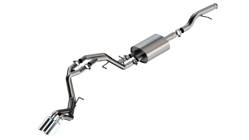 Borla 21-22 Chevrolet Tahoe 5.3L V8 2/4WD Touring Cat-Back Exhaust (Stainless) thumbnail 2