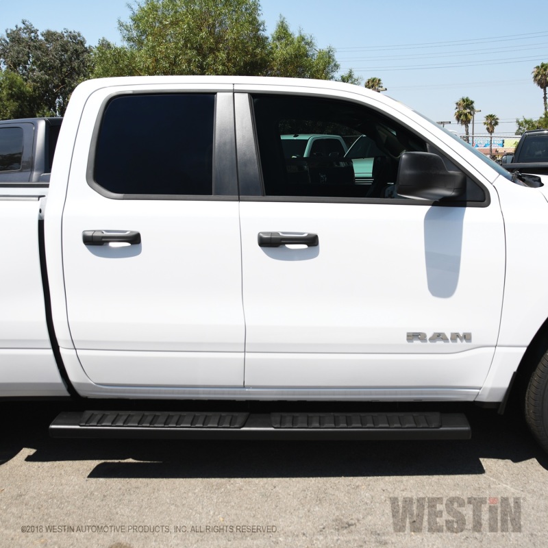 Westin/HDX 19-21 Ram 1500 Quad Cab (Excl. Classic) Xtreme Nerf Step Bars - Textured Black thumbnail 8