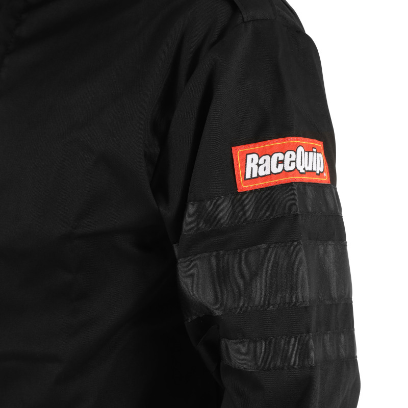 RaceQuip Black SFI-1 1-L Jacket - 2XL thumbnail 4