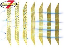 aFe MagnumFLOW Air Filters IAF PG7 A/F PG7 6F x 7-1/2B x (6-3/4x5-1/2)T (Inv) x 8H