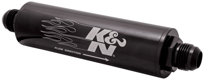 K&N 2in OD x 9in L 12AN 25 Micron In-Line Fuel/Oil Filter thumbnail 2