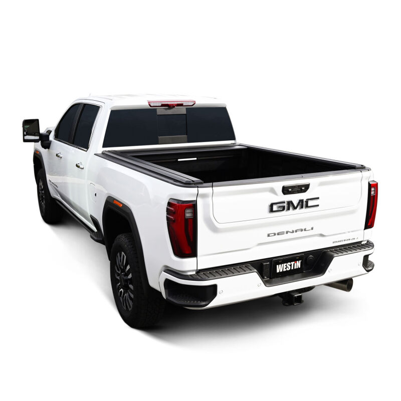 Westin 20-26 GM Silverado/Sierra 2500/3500 6.5ft Bed Electric Retractable Tonneau Cover - Black thumbnail 8
