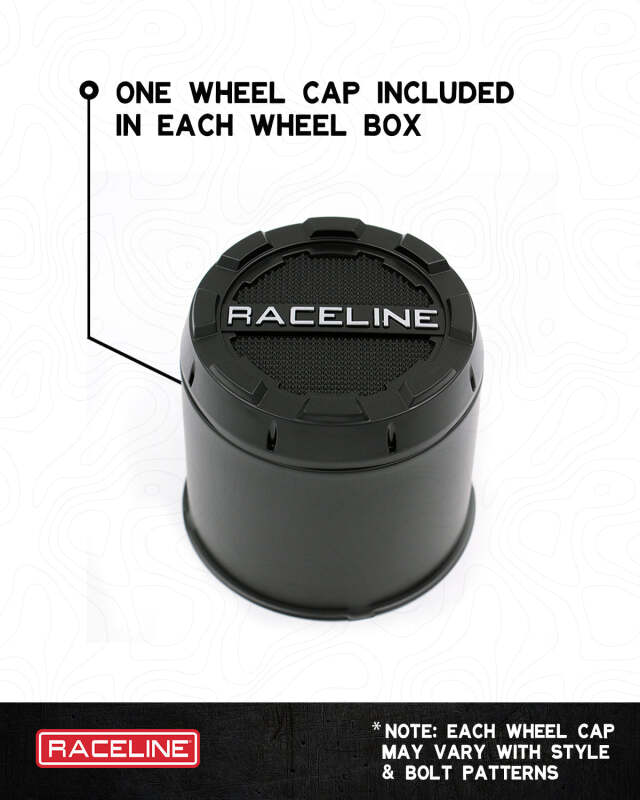 Raceline 956B Compass 18x9in / 8x170 BP / -12mm Offset / 125.2mm Bore - Satin Black Wheel thumbnail 4