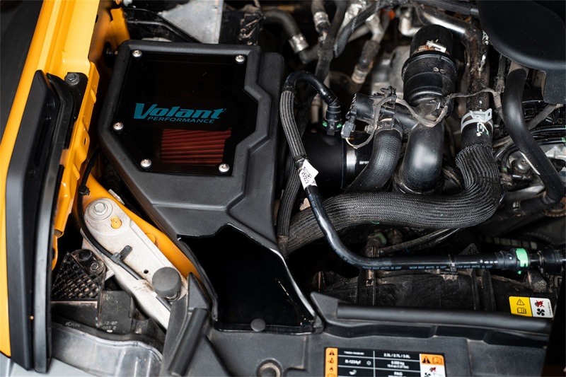Volant 21-25 Ford Bronco 2.3L Closed Box Air Intake With DryTech 3D Dry Filter thumbnail 3