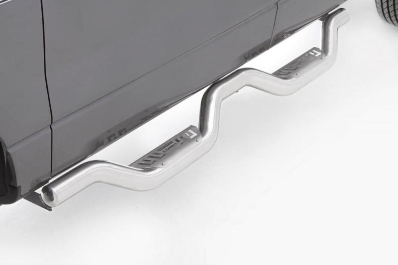 Lund 07-14 Chevy Silverado 2500 Ext. Cab Latitude Nerf Bars - Polished thumbnail 6