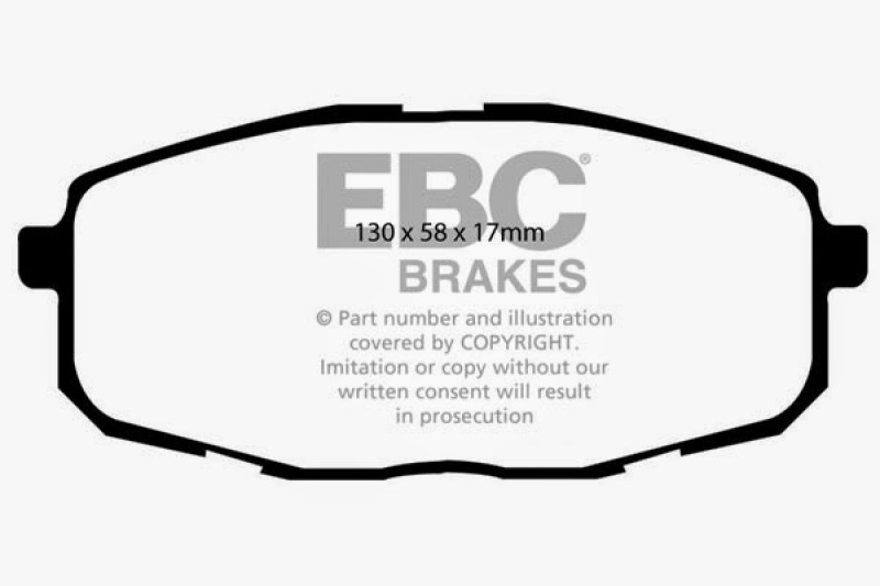 EBC S9 Brake Pad and Rotor Kit (1x ebcUSR7727, 1x ebcDP41562R) thumbnail 9