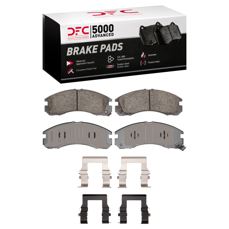 DFC 5000 Advanced Pads - Ceramic and Hardware Kit