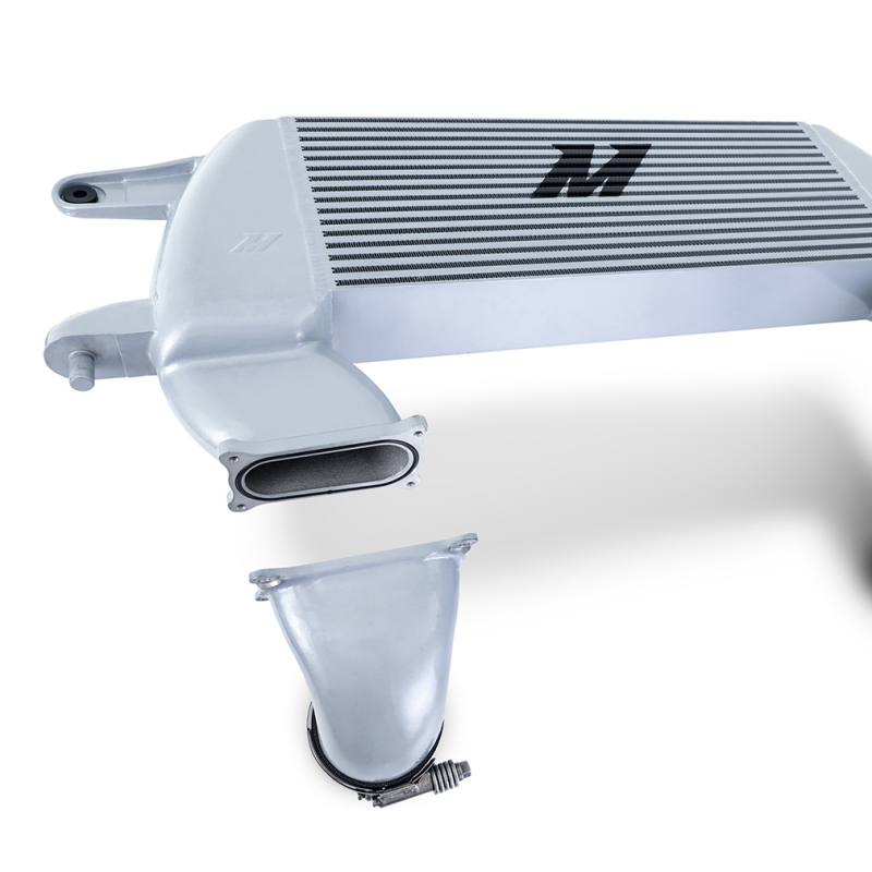 Mishimoto MMINT-BR23-21HKSLP Intercooler Kit, Silver/Polished, High-Mount, fits Ford Bronco 2.3L 2021+