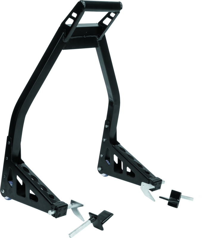 BikeMaster Universal Aluminum Stand - Rear - Black thumbnail 2