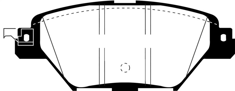 EBC 2016+ Mazda CX-9 2.5L Turbo Greenstuff Rear Brake Pads thumbnail 5