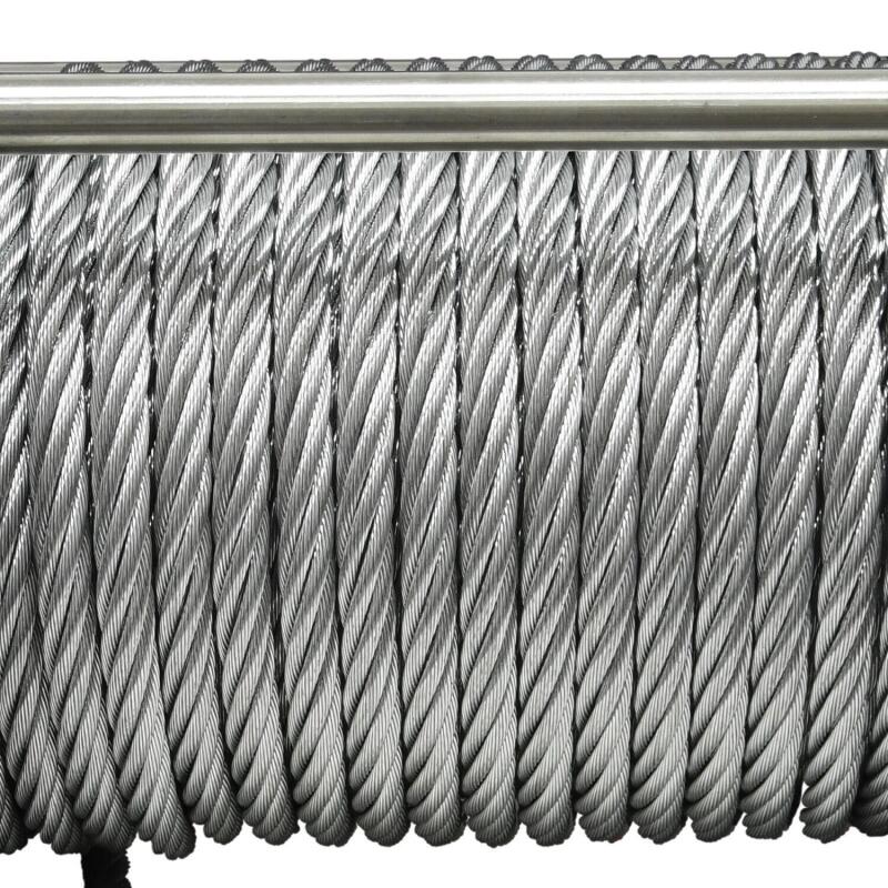 Superwinch 9500 LBS 12V DC 11/32in x 95ft Steel Rope Tiger Shark 9500 Winch thumbnail 5