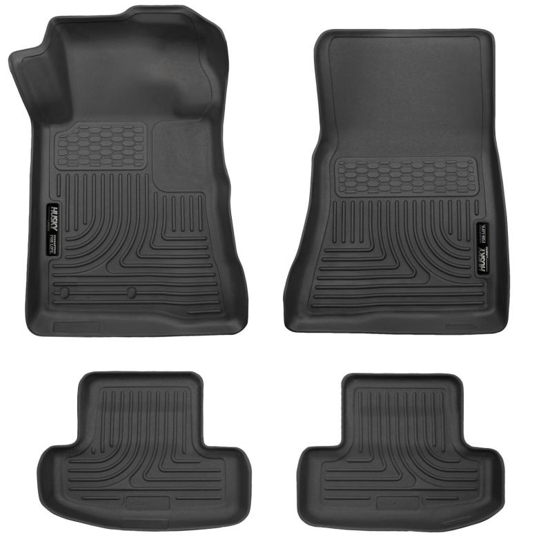 Husky Liners 10-12 Ford Mustang WeatherBeater Combo Black Floor Liners thumbnail 5