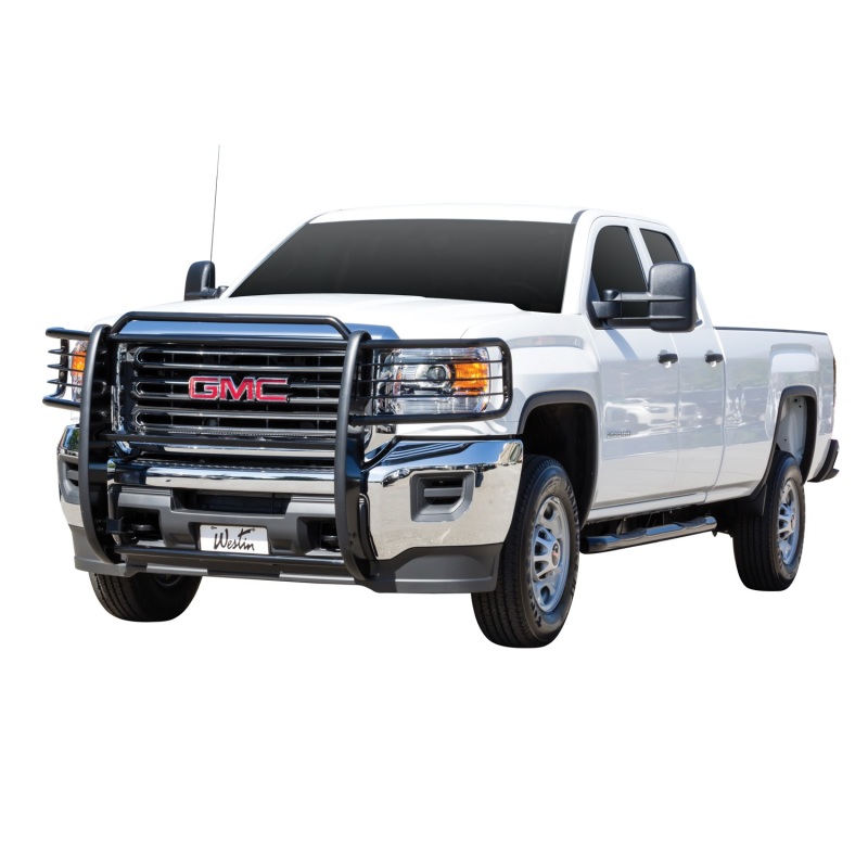 Westin 2003-2007 GMC Sierra Classic 1500LD Sportsman Grille Guard - Black thumbnail 9