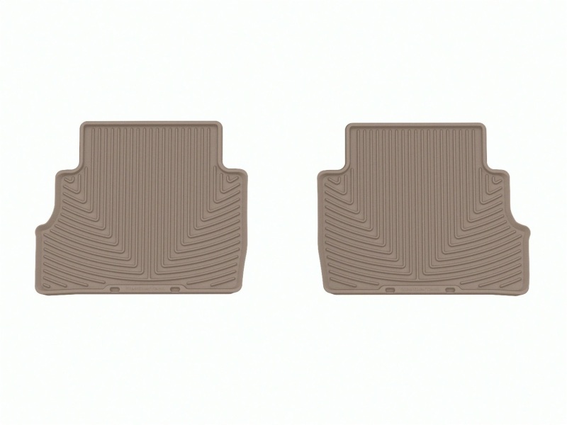 WT Rubber Mats - Rear - Tan