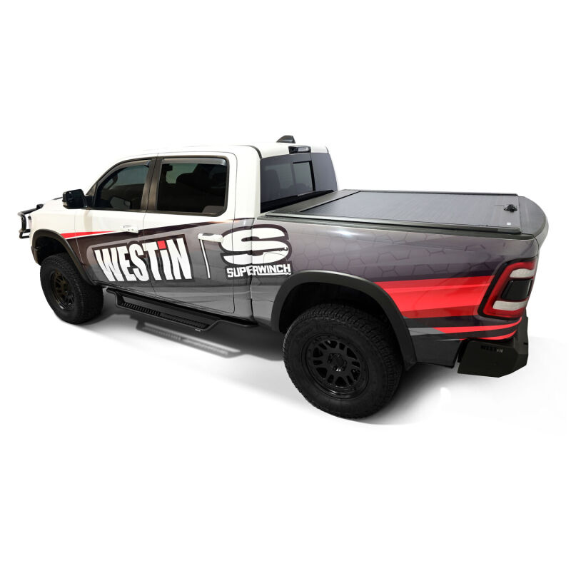 Westin 19-25 RAM 1500 CC (Excl. 1500 Classic) Outlaw Drop Running Boards - Tex. Blk thumbnail 6