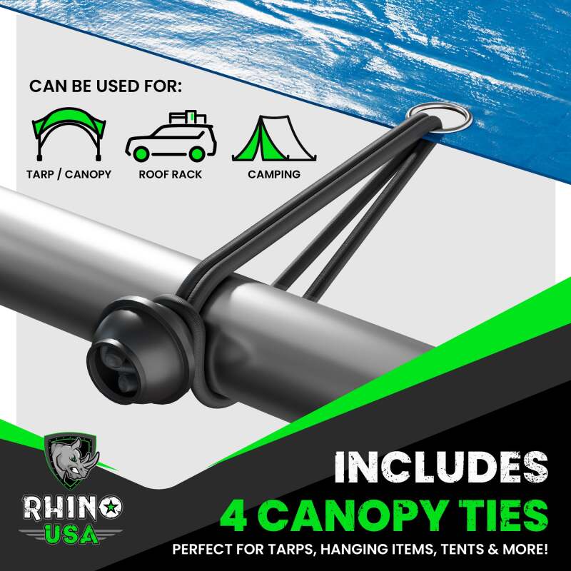 Rhino USA 28Pc Bungee Cord Assortment thumbnail 5