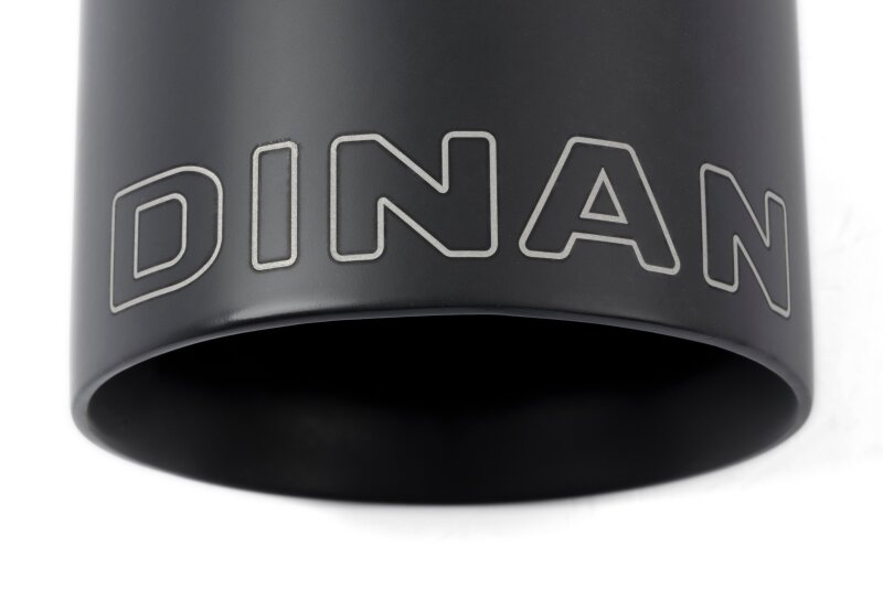 Dinan Double-Walled 4in Clamp-On Exhaust Tip - Black - 4in Outlet / 2.75in Inlet thumbnail 3