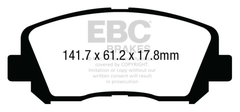 EBC Greenstuff Brake Pad Sets