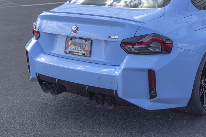 Dinan 23-26 BMW M2 (G87) Valved Axleback Exhaust System - Polished Tips thumbnail 9