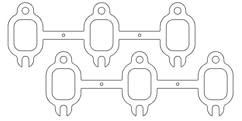 Cometic Dodge Cummins 5.9L 12v .040in MLS 3 Port Exhaust Gaskets thumbnail 7