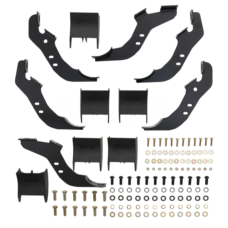 Westin 21-22 Ford Bronco (4-Door) PRO TRAXX 4 Oval Nerf Step Bars - Textured Black thumbnail 7