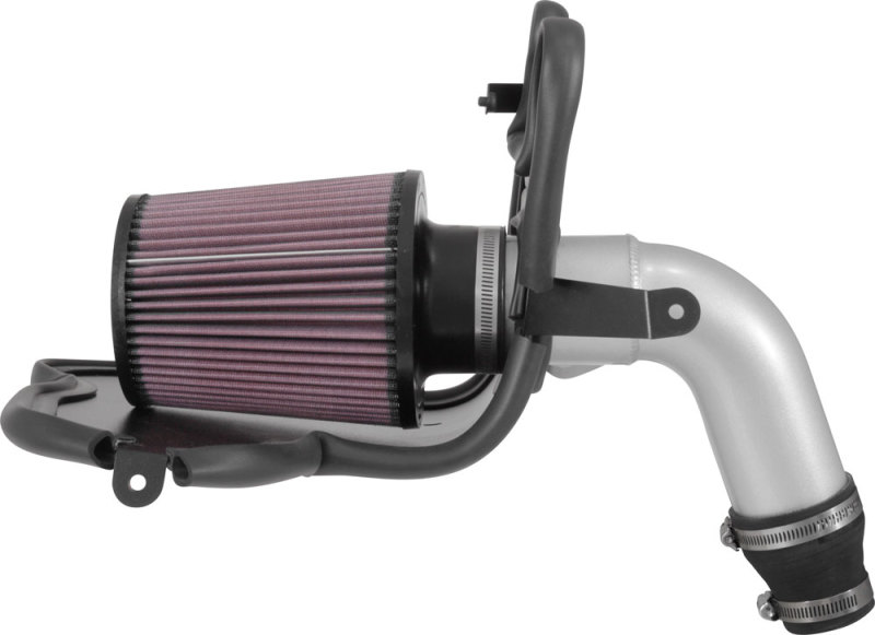 K&N 17-18 Chevy Cruze 1.4L Turbo Silver Typhoon Short Ram Intake thumbnail 7