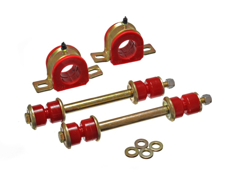 Energy Suspension 01-06 C2500 HD Silverado 2WD Red 36mm Front Sway Bar Bushing Set thumbnail 2