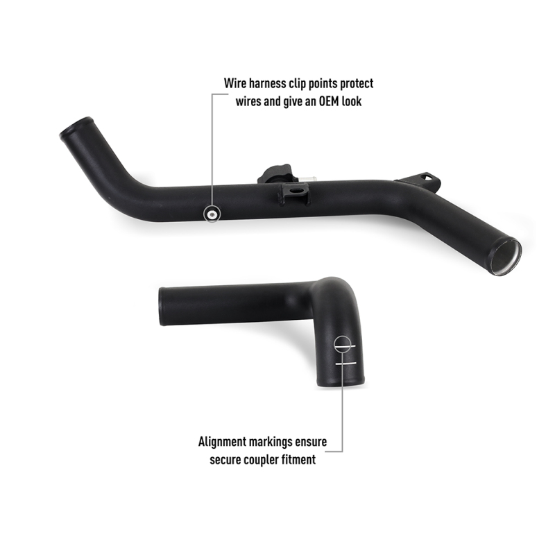 Mishimoto MMINT-BR27-21KBBK Intercooler Kit, Black/Black, fits Ford Bronco 2.7L 2021+