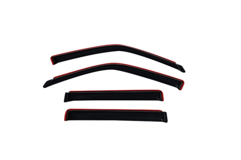 AVS 98-18 Lincoln Navigator Ventvisor In-Channel Front & Rear Window Deflectors 4pc - Smoke thumbnail 4