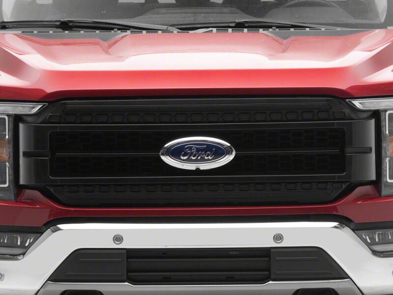 Raxiom 21-23 Ford F-150/ Exc.Raptor CXR Series LED Upper Replacement Grille with White DRL- Black thumbnail 5