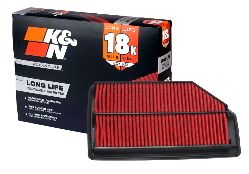 K&N Honda Odyssey V6-3.5L F/I 11-17 Air Filter thumbnail 2