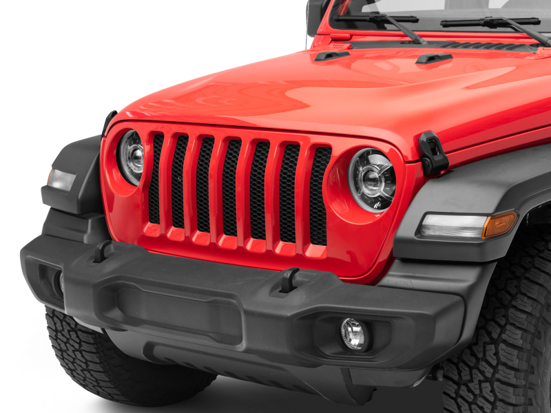 Raxiom 18-22 Jeep Wrangler JL/ JT 9-Inch LED Headlights w/ DRL and Halo- Black Housing (Clear Lens) thumbnail 5