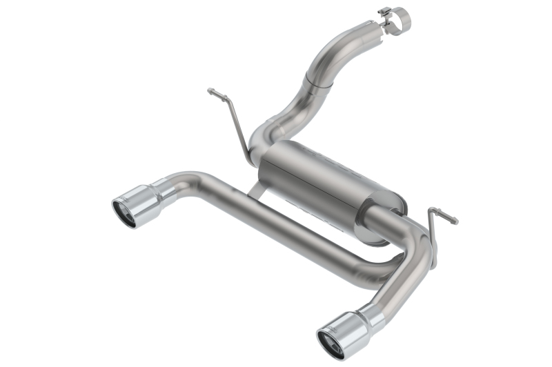 Borla 18-19 Jeep Wrangler JL/JLU 2.0L 4Cyl 2DR/4DR Axle Back Exhaust ATAK w/ 3.5in Tips thumbnail 5