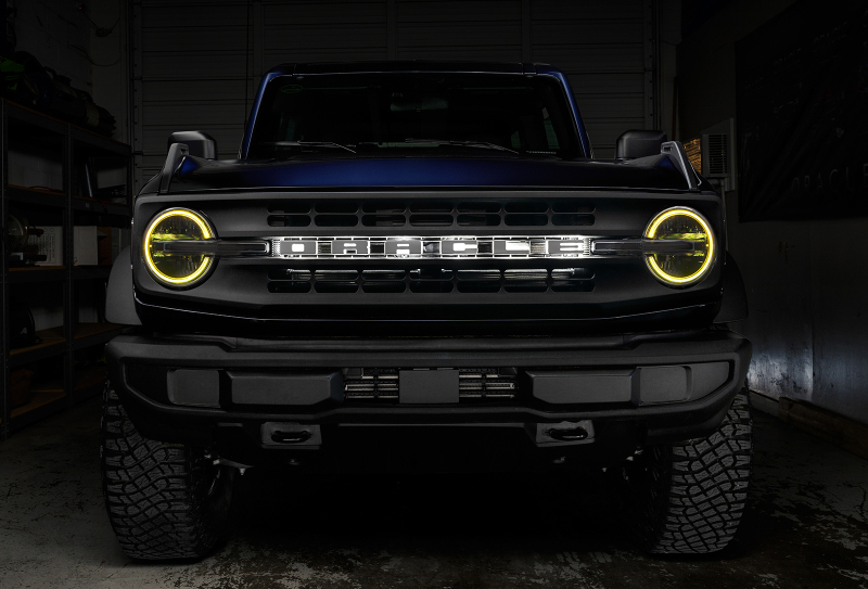 Oracle 2021 Ford Bronco DRL Upgrade w/ Halo Kit - ColorSHIFT w/ No Controller thumbnail 5