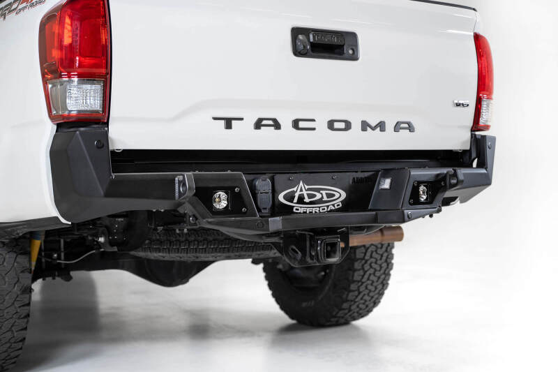Addictive Desert Designs 16-19 Toyota Tacoma Stealth Fighter Rear Bumper w/ Backup Sensor Cutouts thumbnail 7