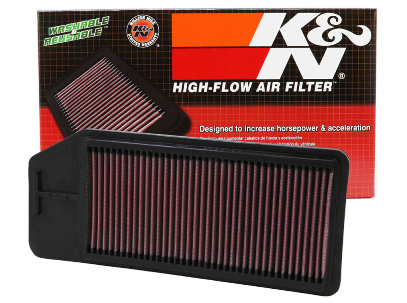K&N 03 Honda Accord 2.4L-I4 Drop In Air Filter thumbnail 5