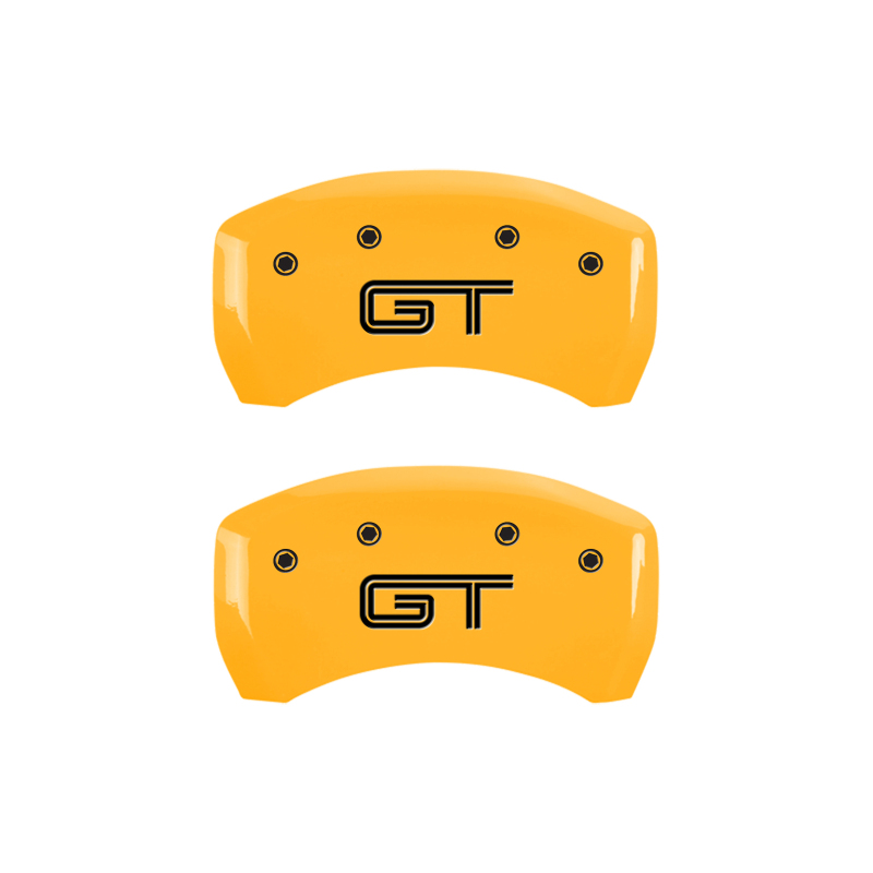 MGP Rear set 2 Caliper Covers Engraved Rear MGP Black finish silver ch thumbnail 9