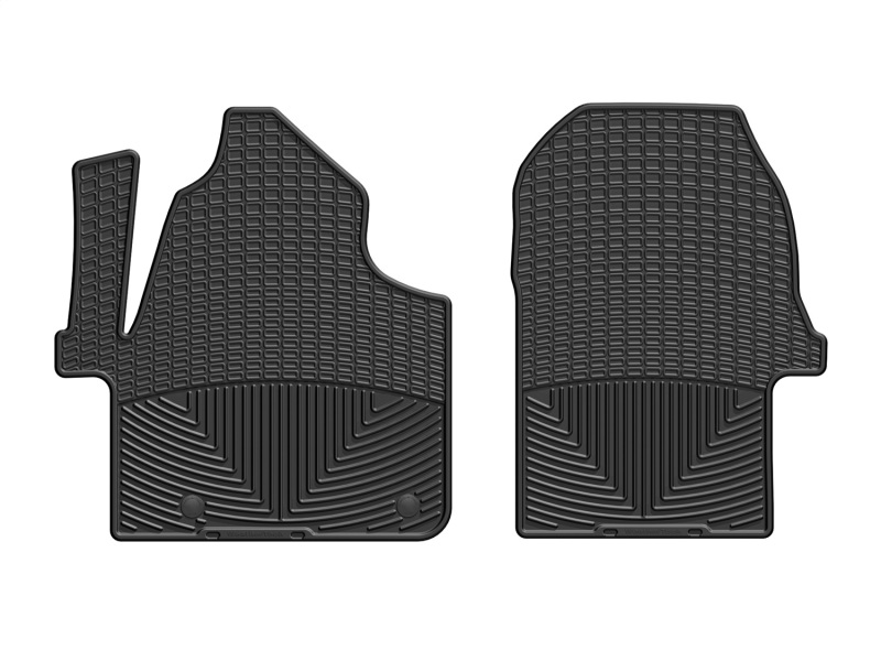 WT Rubber Mats - Front - Blk
