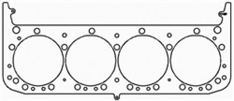 Cometic Chevy Gen1 Small Block V8 .048in MLX Cyl Head Gasket-4.220in Bore-All Pro Heads-Round Bore thumbnail 9